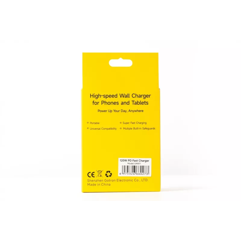 Oplader UleFone UF-CHAR-120WR 120W 20V 6A wit – USB-voeding voor draagbare apparaten