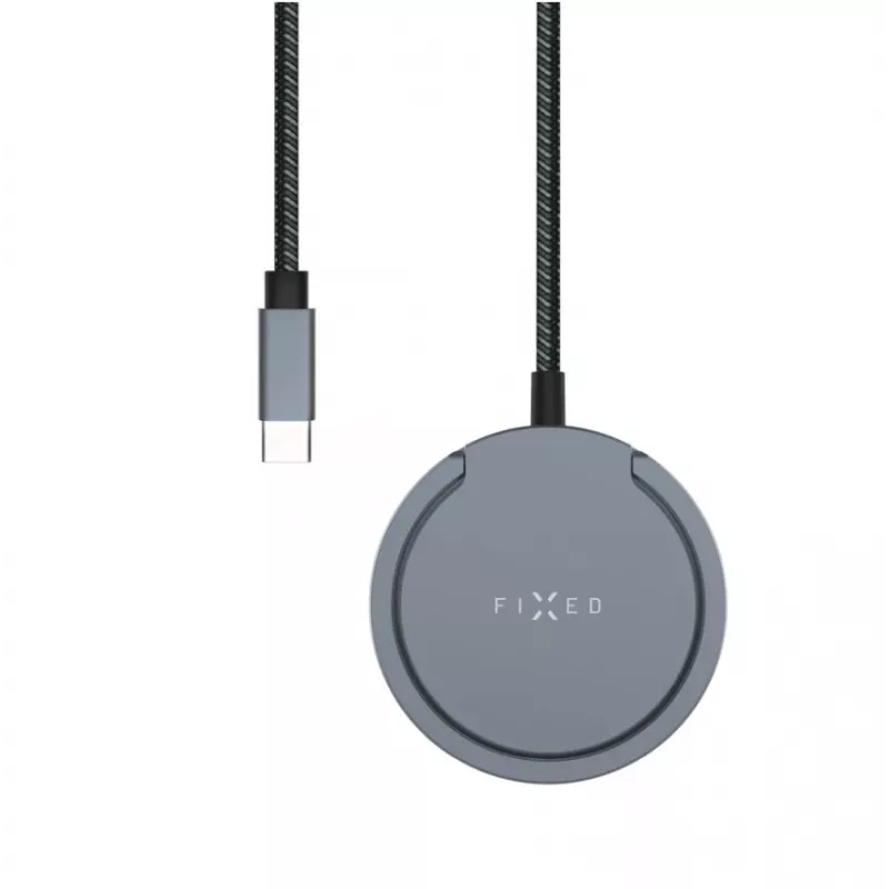Draadloze oplader FIXED MagPad Pro 15W — magnetisch Qi-pad voor snelladen