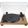 AT-LPW40WN, platenspeler zwart/hout, ingebouwde phono-voorversterker, handmatige bediening