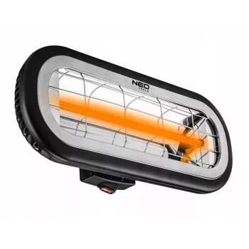 NEO TOOLS 90-032 elektrische infraroodstraler voor binnen en buiten 2000 W zwart
