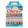 Natrivoedsel voor katten INABA Churu 80P tonijnrecept — 80 tubes x 14 g