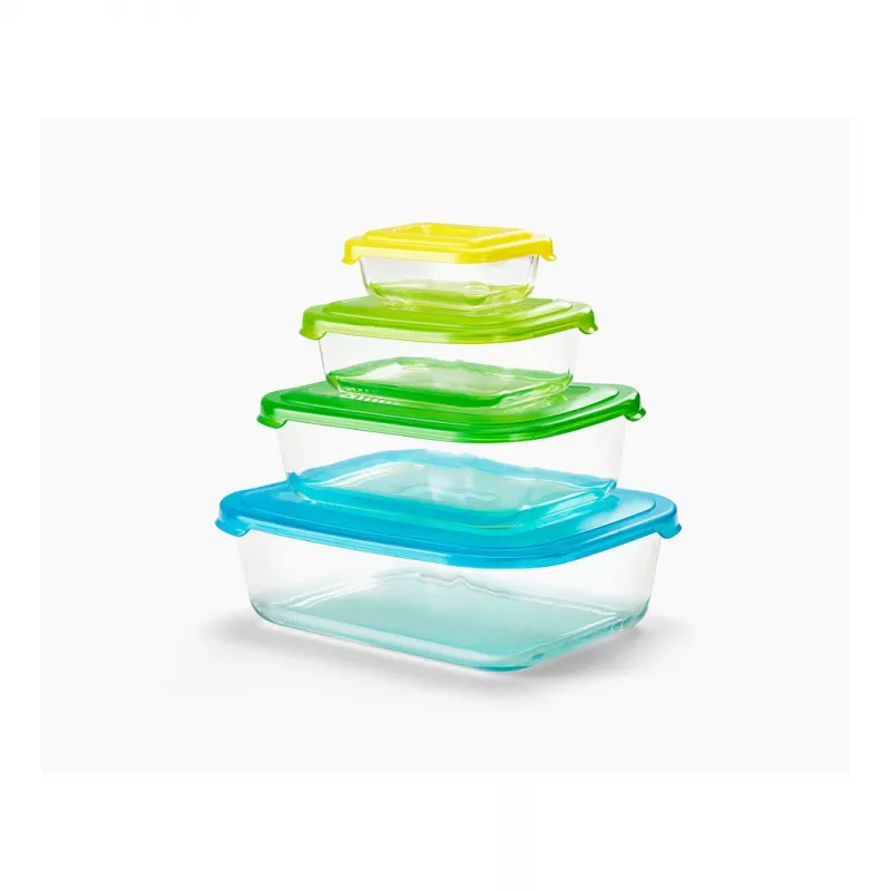 Joseph Joseph Nest voorraadbakken – 4-delige glazen set