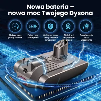 Accu voor Dyson stofzuiger V11 25,2V