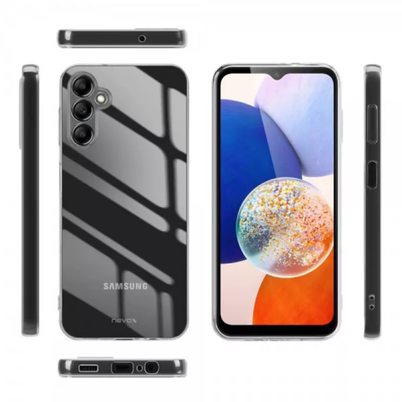 Hoesje Flex Case Nevox voor Samsung Galaxy A17 5G — transparant, model 2573
