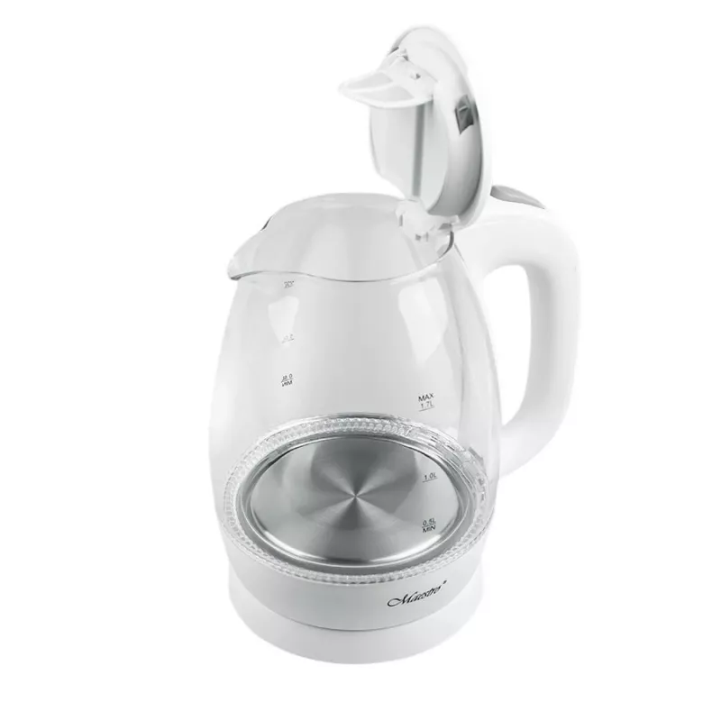 MAESTRO ELEKTRISCHE WATERKOKER GLAS 1,7 L, 2200 W