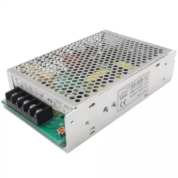 Extralink SD-50B-12 DC/DC spanningsomvormer, 24V naar 12V, 50W