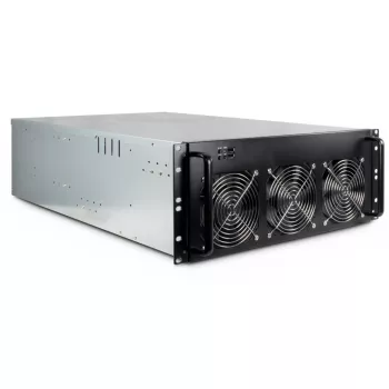 Computerbehuizing Inter-Tech 88887236 rack zwart, grijs