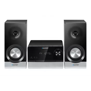 Home-audio-microsysteem BLAUPUNKT MS40.2BT — 2×50 W RMS, Bluetooth, CD, USB, HDMI ARC, optische ingang, LED-display (zwart)