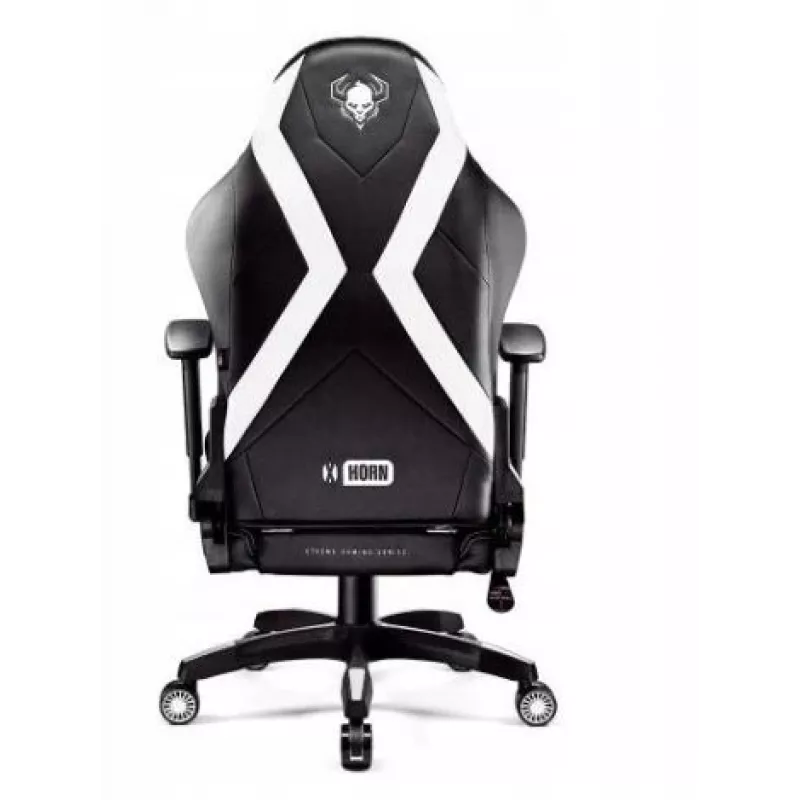 Diablo X-HORN 2.0. Normale gaming-stoel zwart-wit