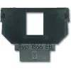 Busch-Jaeger 1866 EB basis voor Modular Jack-contactdoos voor 1x 6/8-polig Cat. 3, antraciet