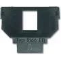 Busch-Jaeger 1866 EB basis voor Modular Jack-contactdoos voor 1x 6/8-polig Cat. 3, antraciet