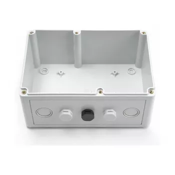 DeLOCK ventilatieplug M12 grijs 2 st. polyamide 8 mm