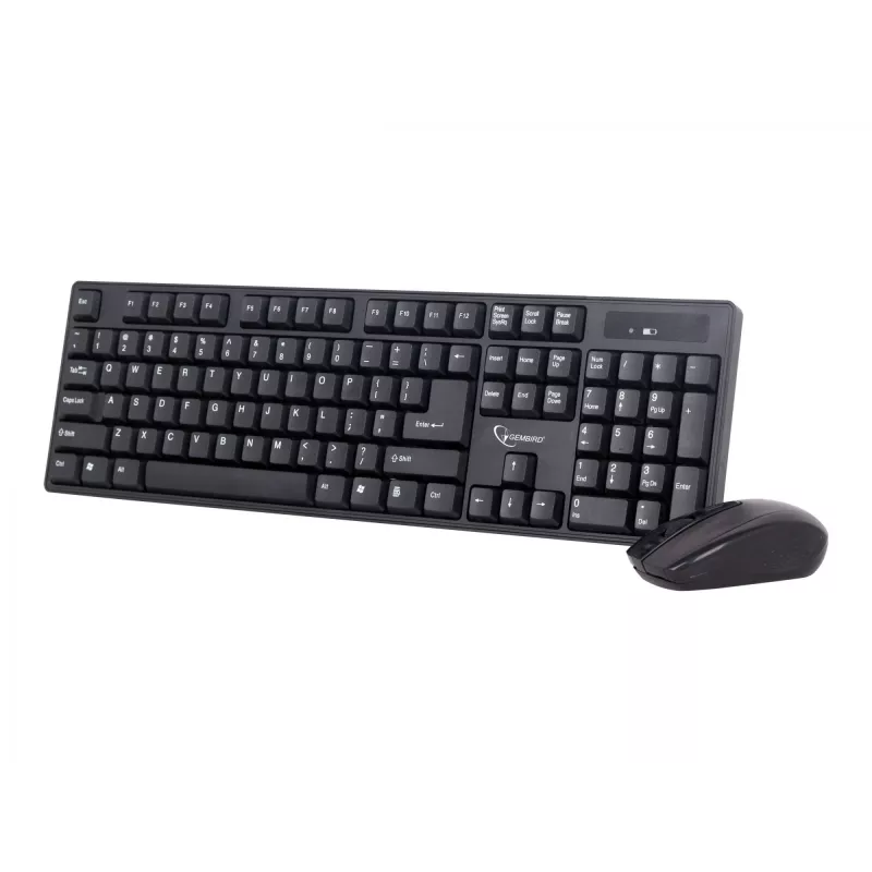 Toetsenbord+muis set zwart/draadloos
