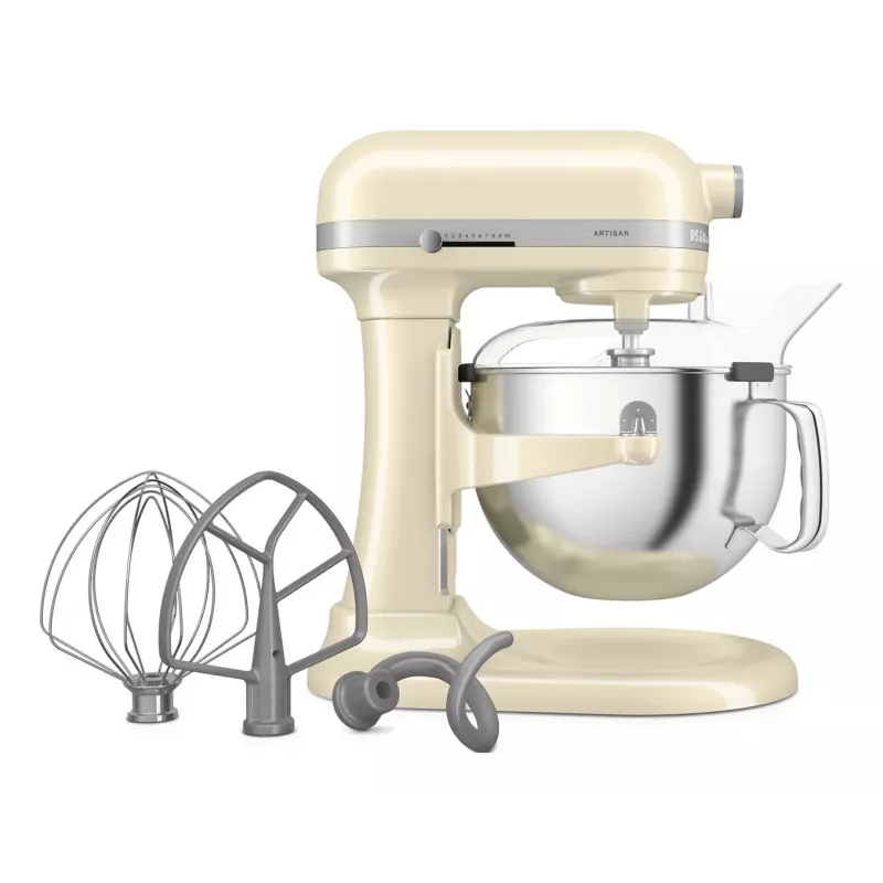 KitchenAid 5KSM60SPXEAC staafmixer 375 W crème, grijs, roestvrij staal