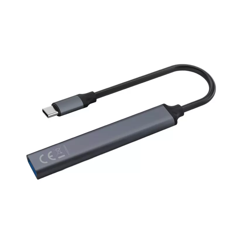 USB 3.0 4-poorts interface-hub SAVIO AK-71 met USB-C host, 5000 Mbit/s, 2 jaar garantie