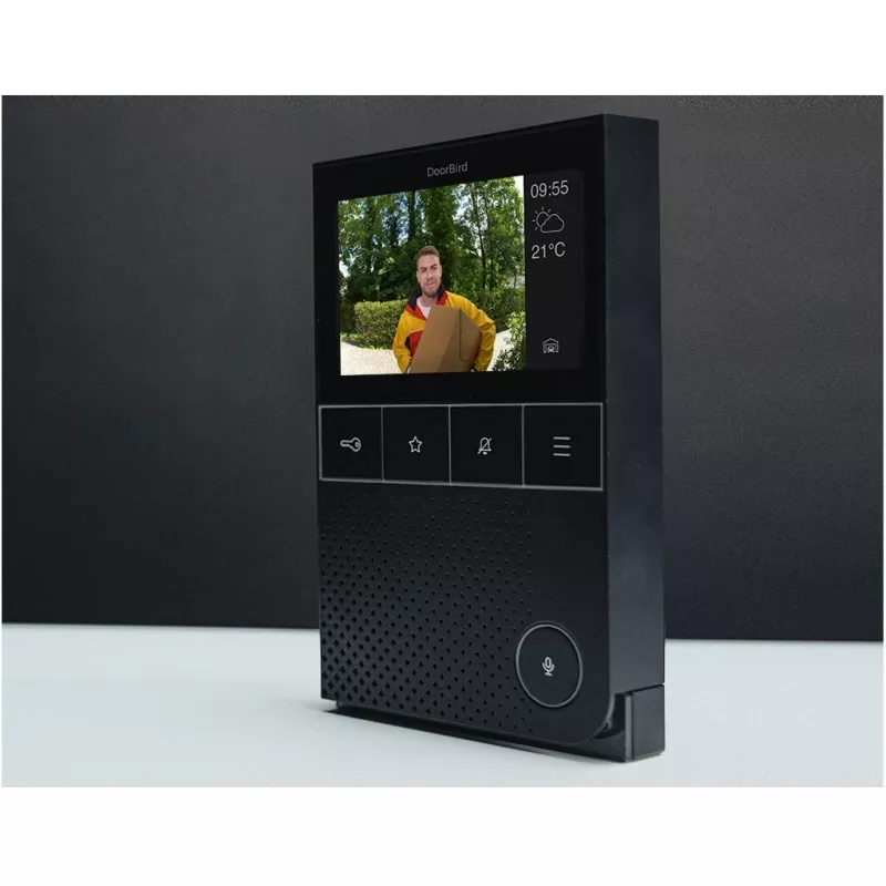 IP-videodeurintercom DoorBird A1101 zwart Edition — deurstation voor IP-videotoegangscontrole (model A1101)