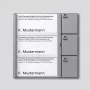 Siedle 200035739-00 zilver