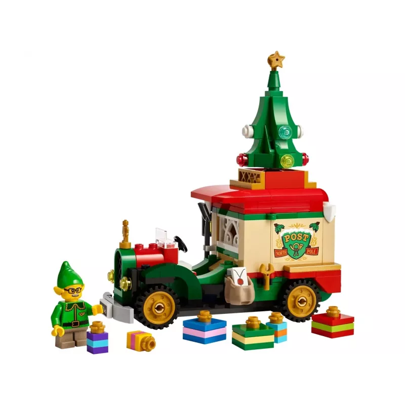 LEGO 40746 De bezorgwagen van de kerstman