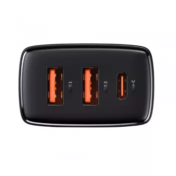 Baseus 30W USB-oplader QC PD3.0 Type-C PD-snellader voor iPhone 17 16 15 14 13 12 Pro Max Xiaomi Samsung
