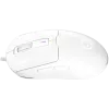 LORGAR MSA10, ultralight bedrade gaming-muis Advanced, wit