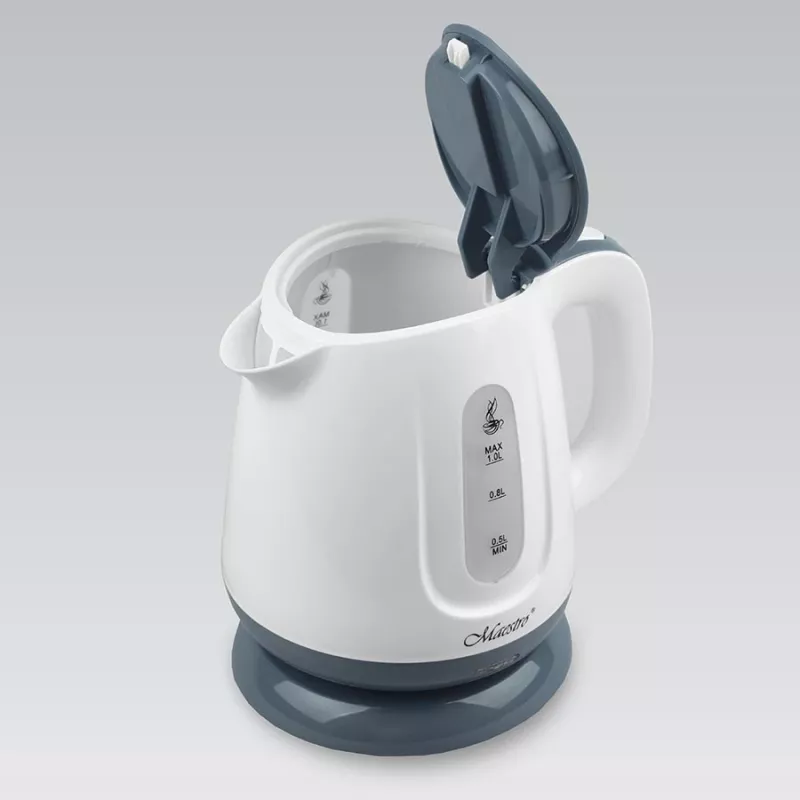 Elektrische waterkoker Feel Maestro 1 l 1100 W grijs wit