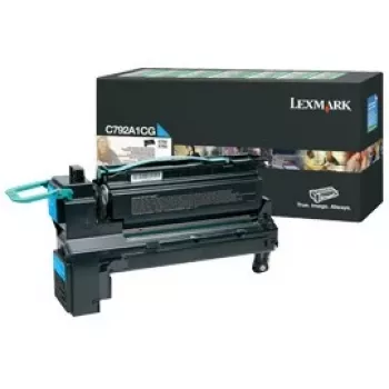 Toner Lexmark C792A1CG 30000 pagina's cyaan