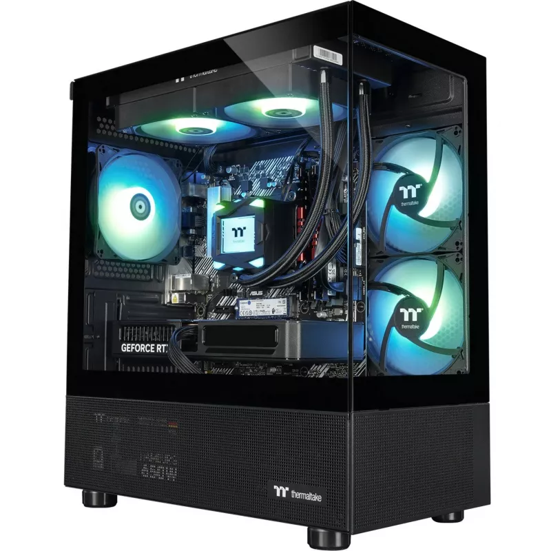 FTW V170A 5060Ti zwart, gaming-pc zwart/transparant, Windows 11 Home