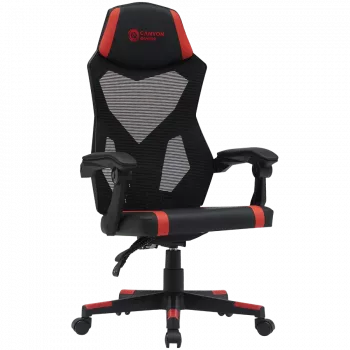 Canyon MCH01 - Flow - ergonomische gamingstoel - zwart en rood