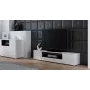 Cama TV-standaard VIVA 180 wit/wit glanzend + zwart
