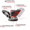 Vloerschuurmachine EINHELL TP‑RS 18/32 Li BL Solo — 24.000 t/min, zwart/rood, 1,11 kg
