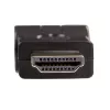 Akyga AK-AD-40 HDMI (m) naar HDMI (v) 180° draaibare haakse adapter, zwart