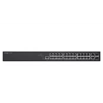 GS-2426P managed L2 Gigabit Ethernet (10/100/1000) Power over Ethernet (PoE) 1U zwart