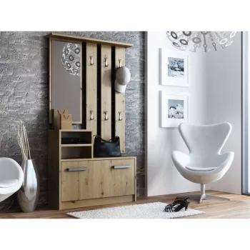Bovenkast voor de entree GAR ARTISAN — eikenlook, 1 draaideur