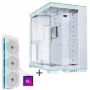 Lian Li O11 Dynamic EVO RGB pc-behuizing bundel + HydroShift II LCD-S 360TL AiO - wit