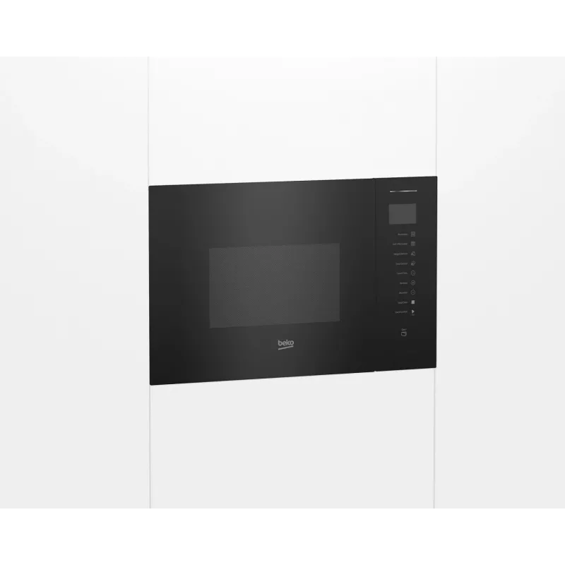 Inbouw-grillmagnetron BEKO BMGB25353B 25 L, 900 W magnetron, 1000 W grill, digitale timer, zwart