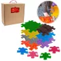 Sensorische orthopedische matten-set ASKATO 11-in-1 Medium — 11 puzzelstukken (Mfk-021-01)