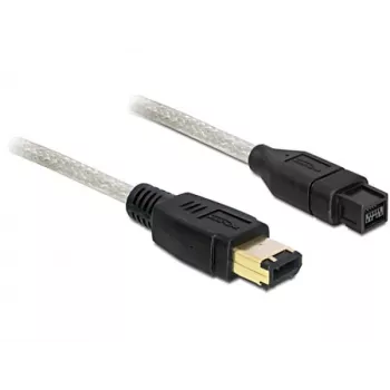 FireWire-kabel DeLOCK 82595 1 m grijs stekker/stekker