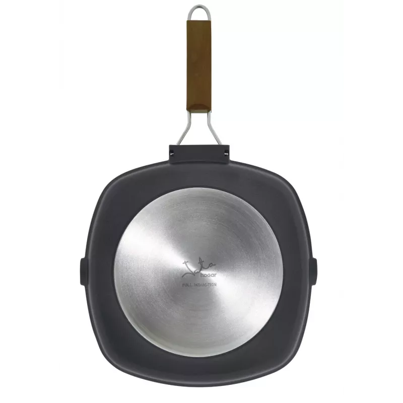 Grillpan JATA GMA28 Kilimanjaro vierkant zwart