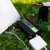 Omvormer Green Cell INV12 3000 W 12 V naar 230 V, 50 Hz, 1 USB, actieve koeling, zwart