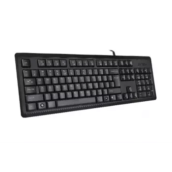 A4Tech KR-92 toetsenbord universeel USB QWERTY Engels zwart