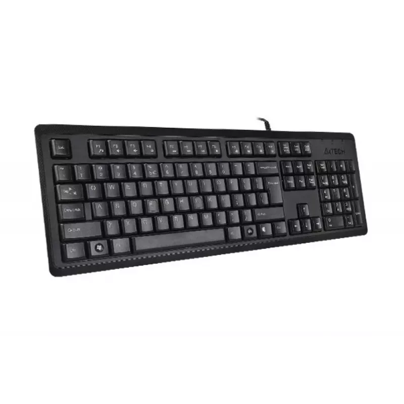 A4Tech KR-92 toetsenbord universeel USB QWERTY Engels zwart