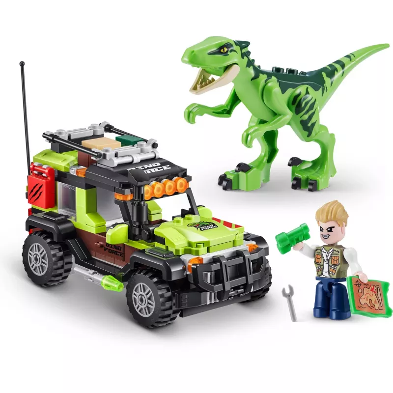 MAX - Dino Adventure Raptor Force, constructiespeelgoed