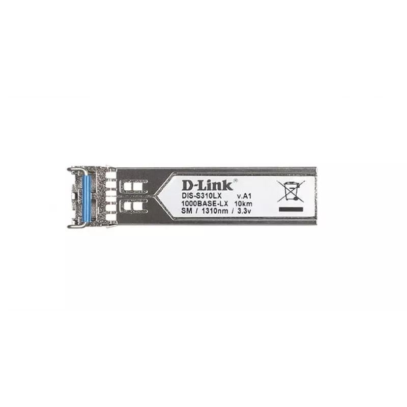 D-Link 1-poorts Mini-GBIC SFP naar 1000BaseLX industriële transceiver