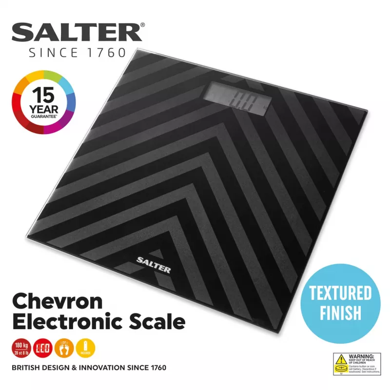 Badkamerweegschaal Salter SA00287 BACFEU16 Chevron Two Tone