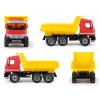 Speelgoedkiepwagen Lena Actros 62 cm single brown cart