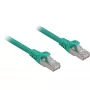Netwerkkabel Sharkoon Cat.6a SFTP RJ-45 Cat6a 0,25 m groen