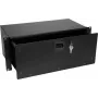 Rack-lade Omnitronic SN-4 4U met slot — 4U rackgemonteerde lade voor het opbergen van apparaten