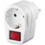 Wentronic Goobay geaarde schakelaar - 1x geaarde contactdoos, wit (94272)