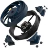 Cooler Master Mobius 120 OC 12 cm zwart 3 snelheden 3200 RPM