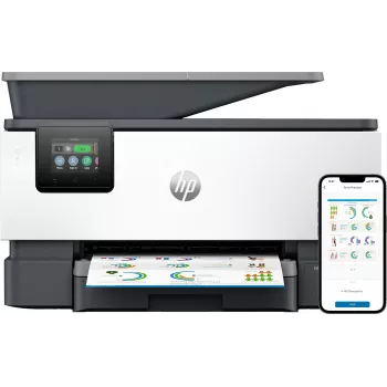 HP OfficeJet Pro 9120b draadloze all-in-one kleurenprinter, dubbelzijdig printen; kopiëren, scannen